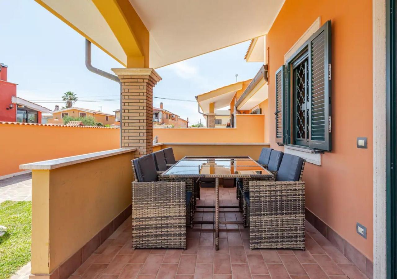 Garden Villa - Free Parking, Wi-Fi E Netflix Fiumicino Exteriör bild